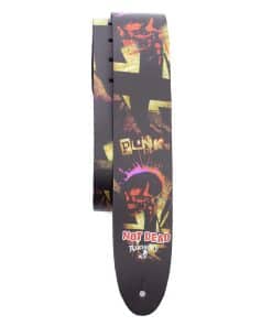 Correa de guitarra de cuero oficial de Perri's Leathers,