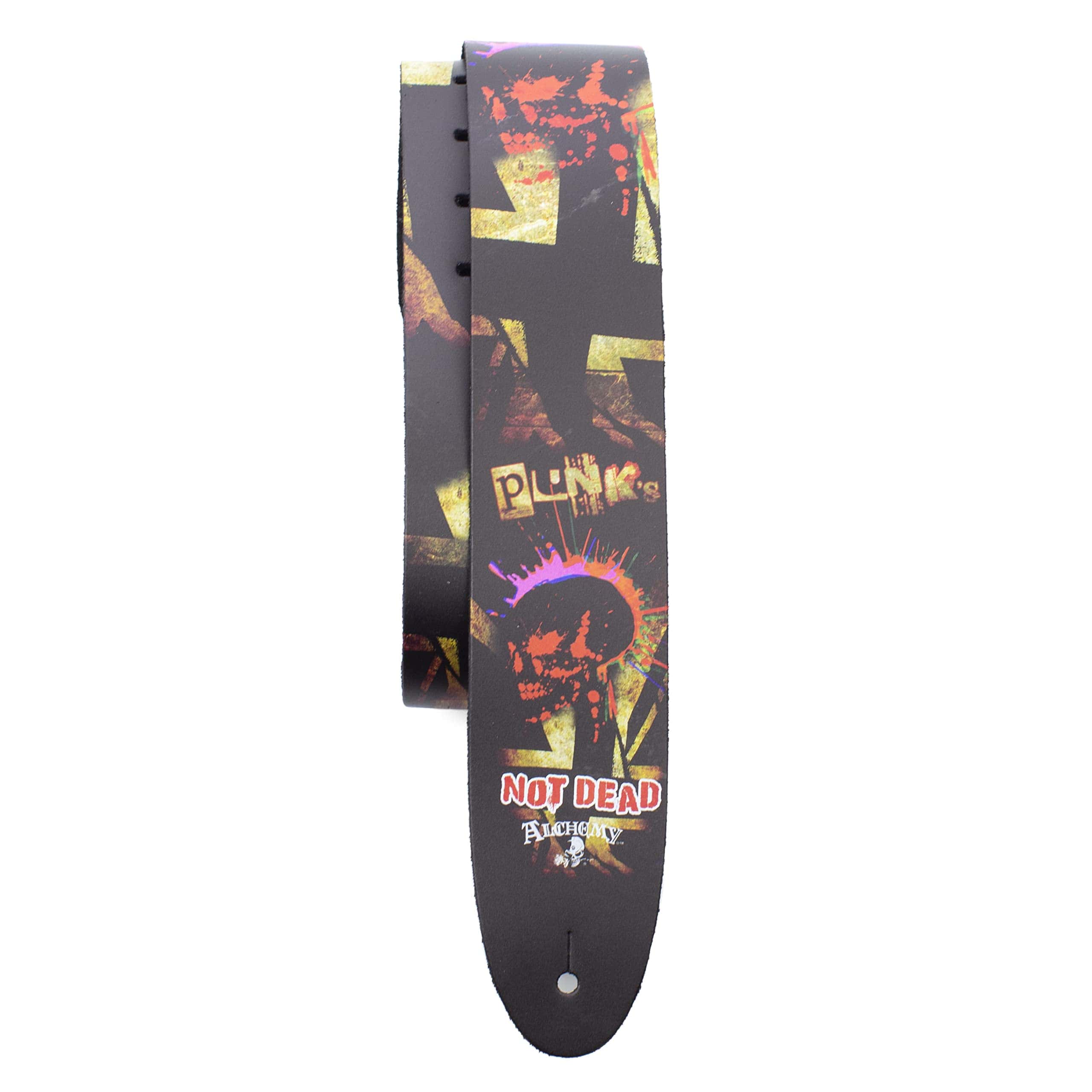 Correa de guitarra de cuero oficial de Perri's Leathers,