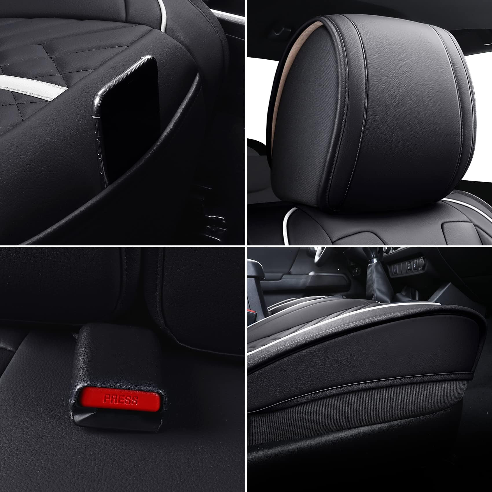 Cubiertas de asiento Tomatoman para Toyota Tacoma - Imagen 6
