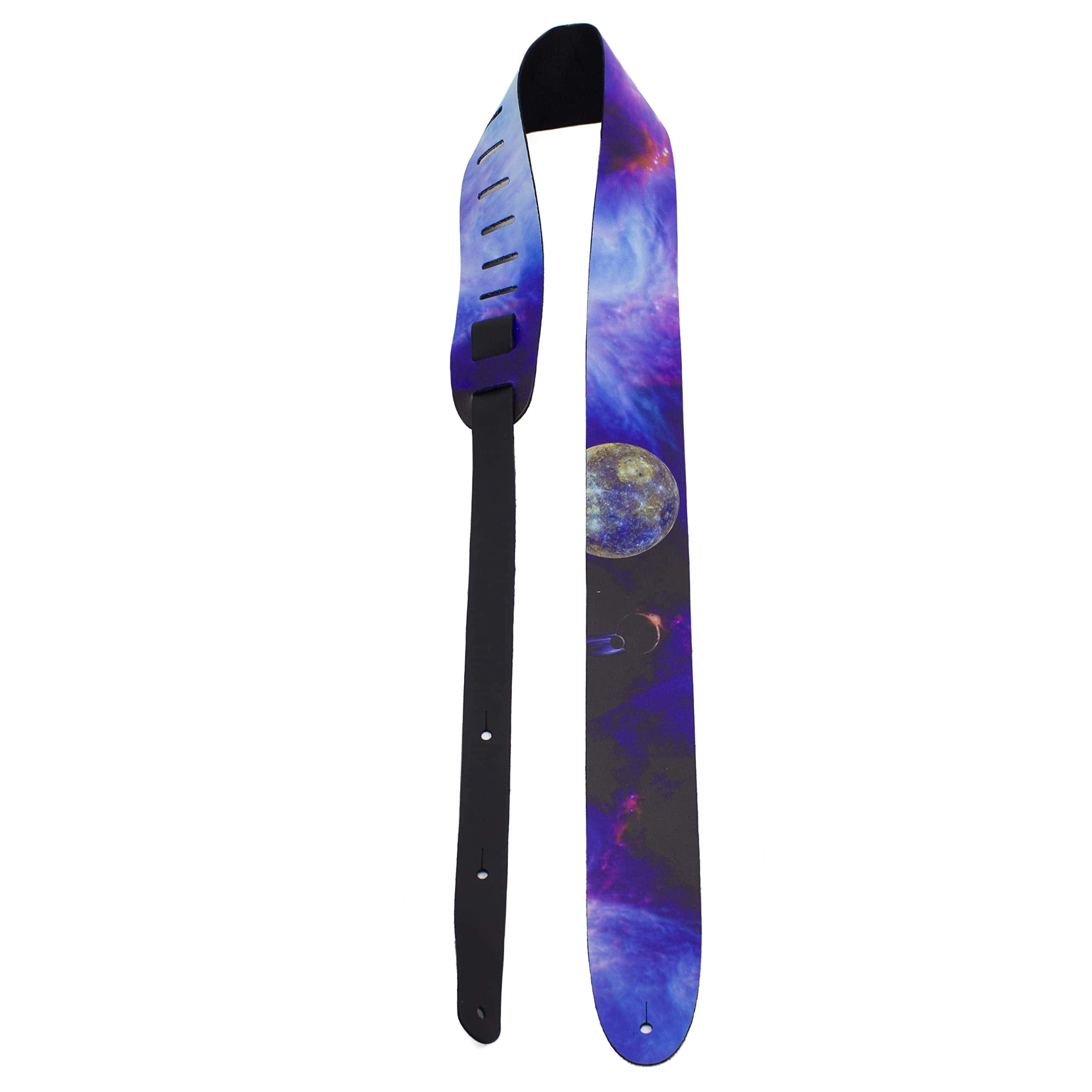 Correa de guitarra de cuero oficial con licencia de la NASA - Imagen 3