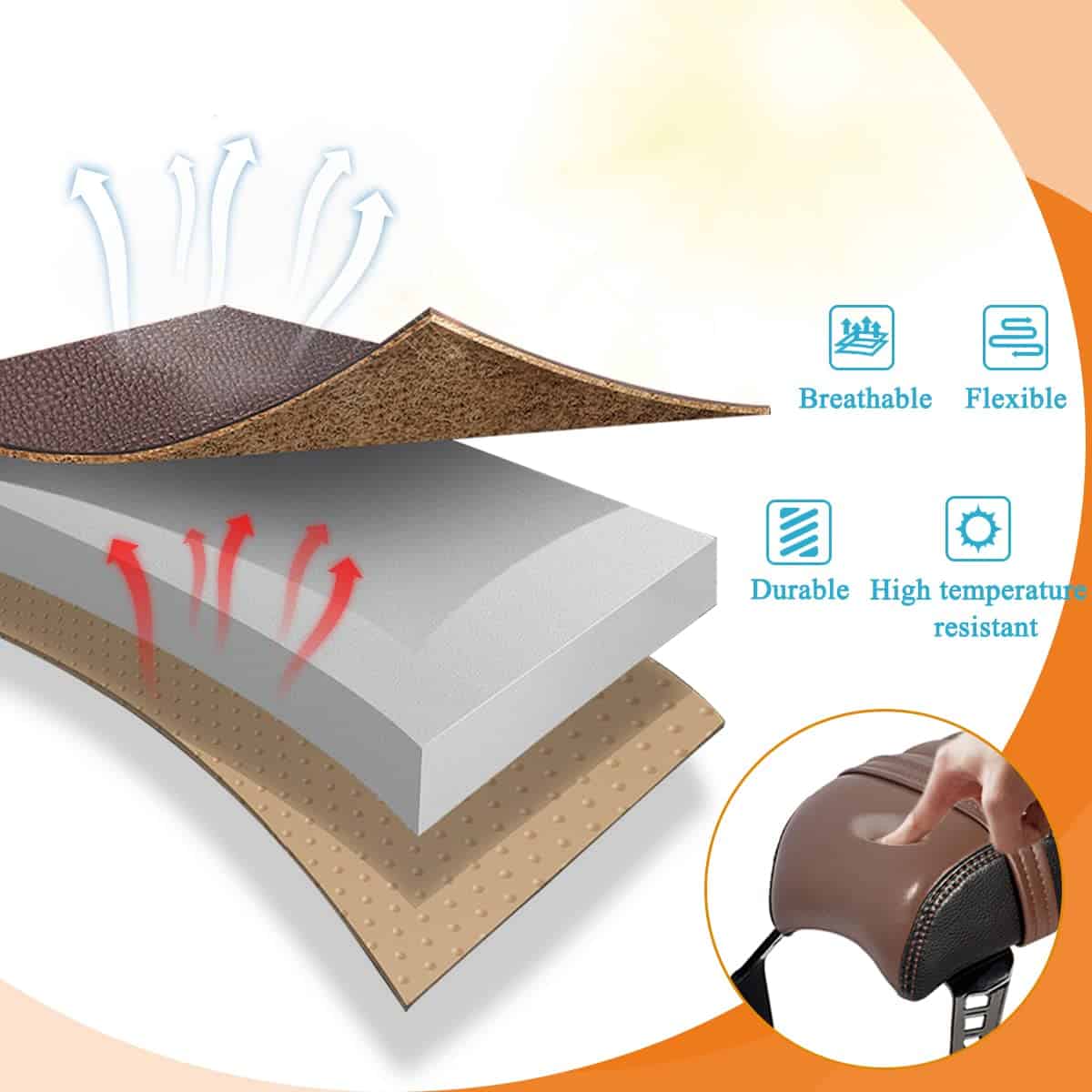 Asiento del pasajero con respaldo FOVPLUE para Indian Scout - Imagen 5