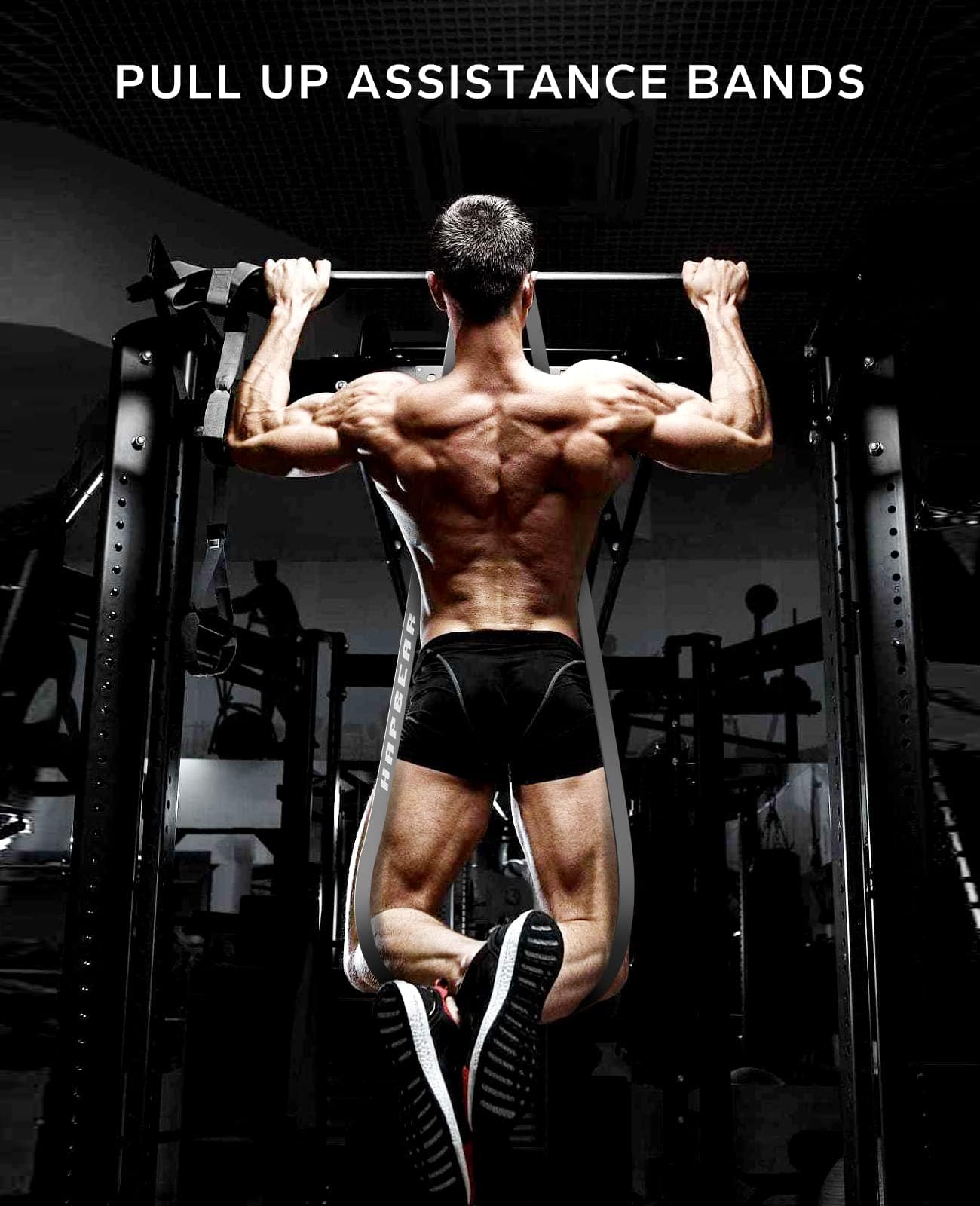 Bandas de asistencia para dominadas, juego de bandas de - Imagen 6