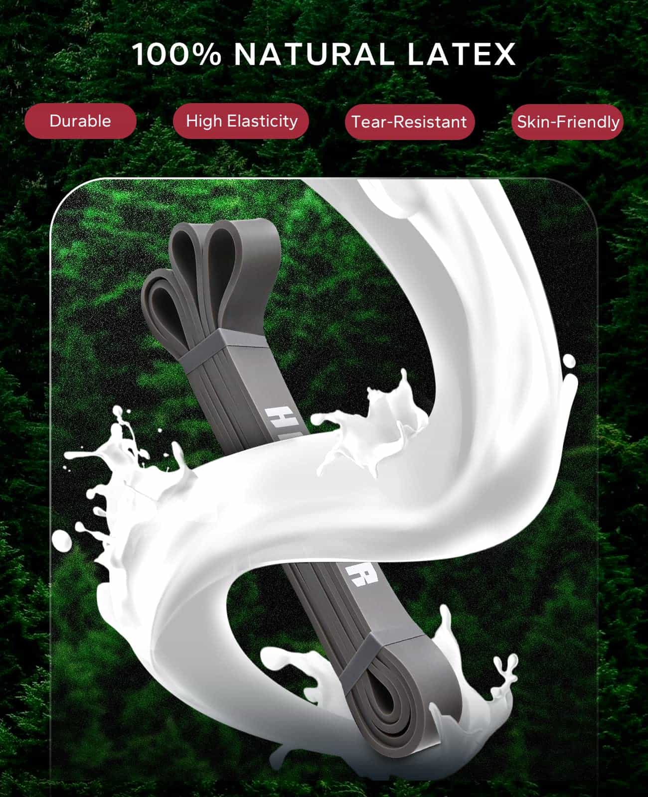 Bandas de asistencia para dominadas, juego de bandas de - Imagen 4