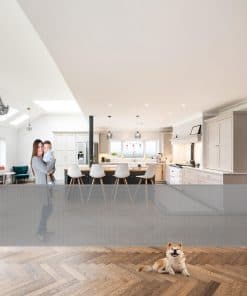 Barandal para Bebés Extra Ancho de 120 Pulgadas, Puerta de