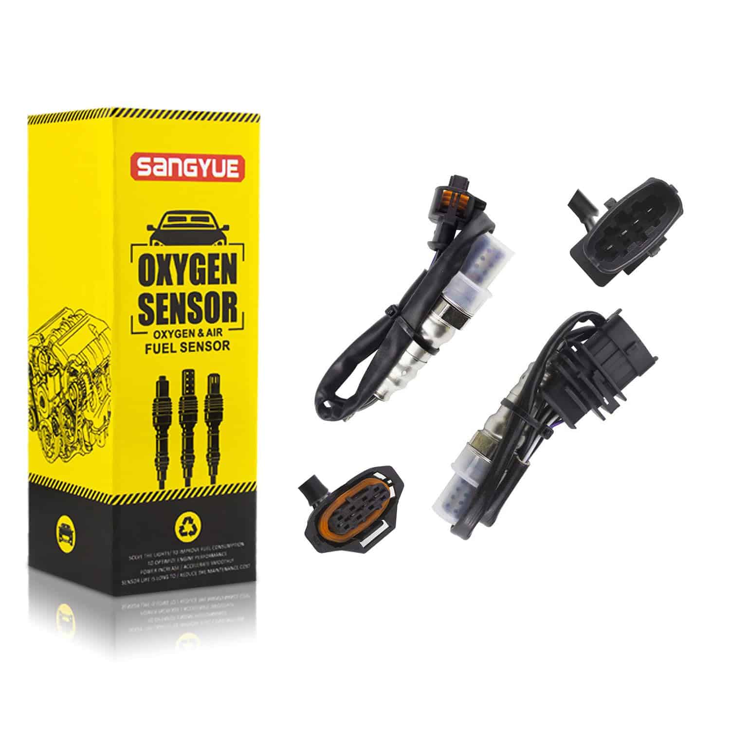 Sangyue 2PCS Sensor de Oxígeno O2 1 & 2 para 2013-2015