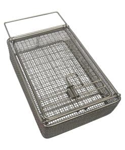 Canasta de lavado de partes de acero inoxidable eficiente,