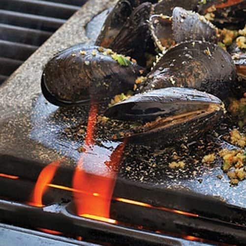 Piedra volcánica para cocinar, superficie plana sin ranura, - Imagen 5