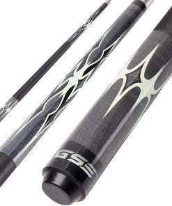 GSE Games & Sports Expert 58" 2-Piece Palo -Gris