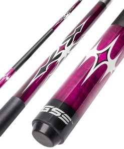 Palo de billar de arce duro canadiense de 58" de 2 piezas