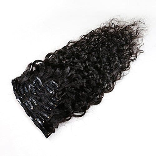 Extensiones de Cabello Clip en Ondas de Agua de 10 pulgadas - Imagen 6