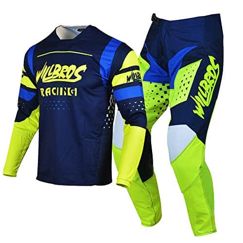Conjunto de Jersey Pantalón de Motocross Willbros para