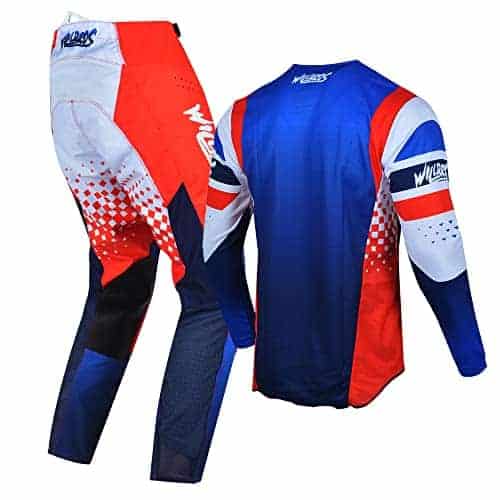 Conjunto de Equipamiento de Motocross -Rojo Azul - Imagen 5