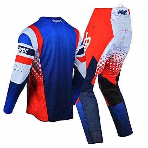 Conjunto de Equipamiento de Motocross -Rojo Azul - Imagen 4