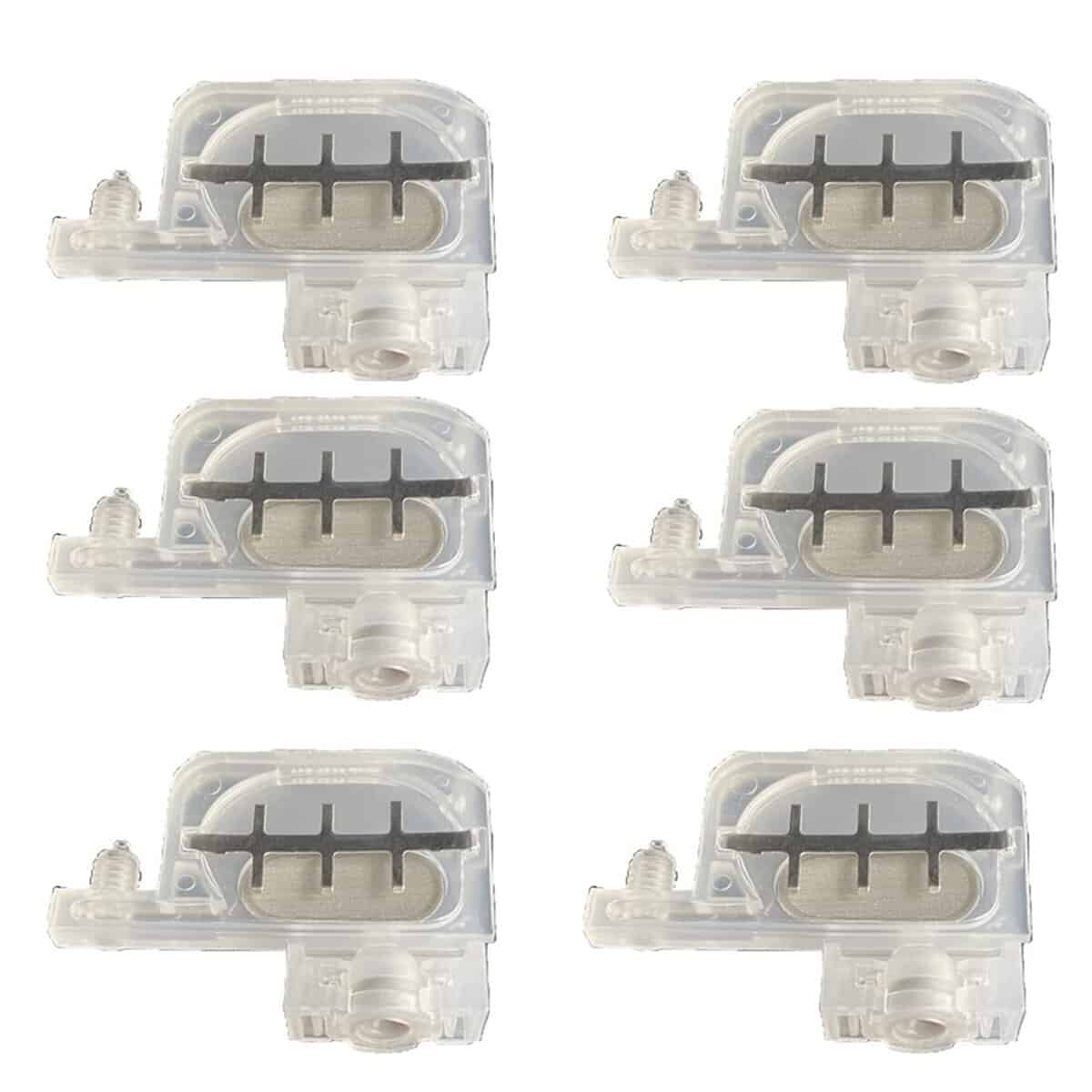 6 piezas EILRUSH Cabezal de impresión Damper de tinta UV