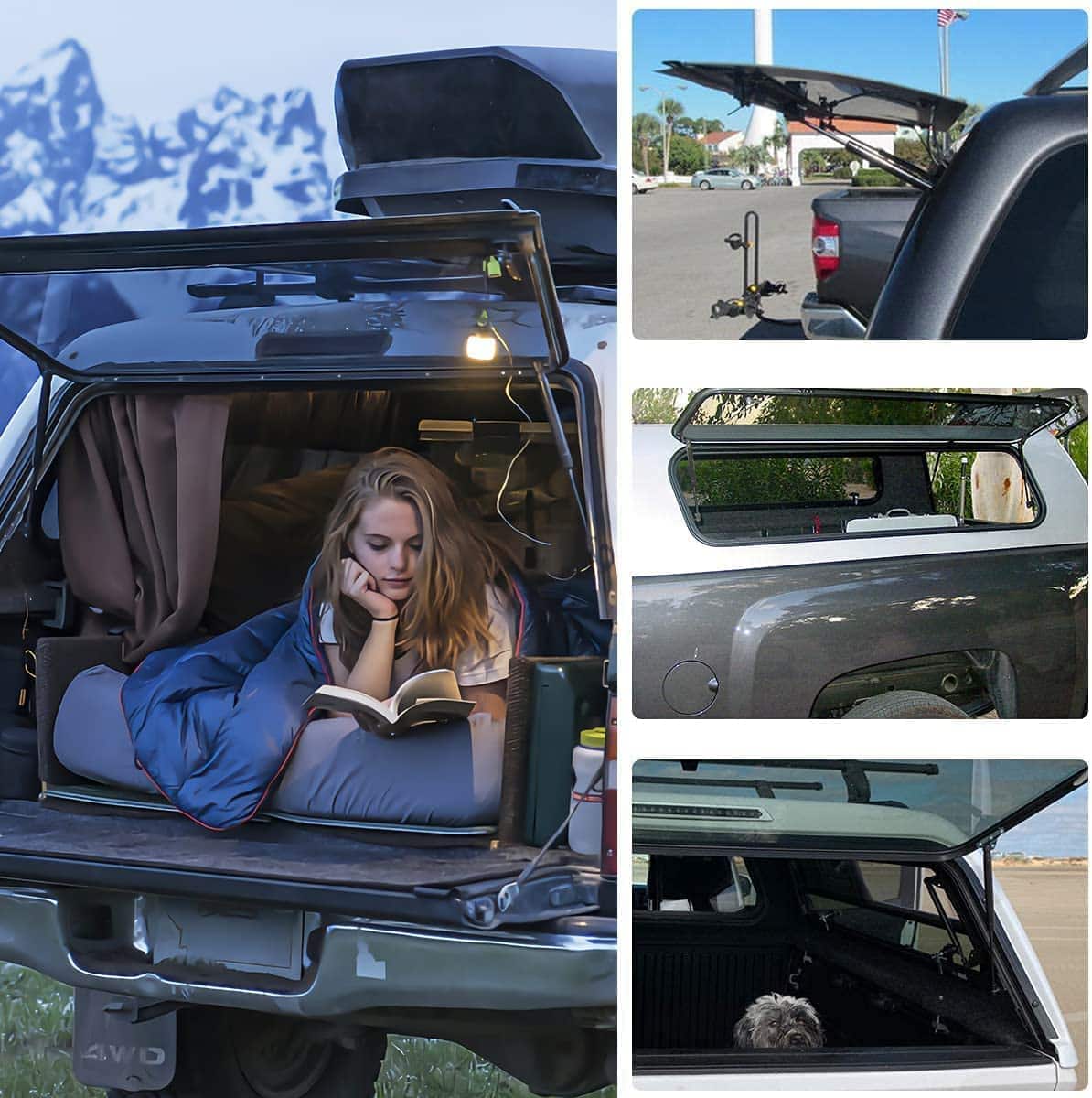 Vepagoo SE180P45 18 pulgadas 45 lb / 200N Gas Strut Shock - Imagen 8