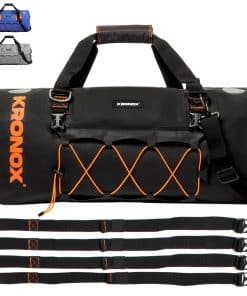 Bolso impermeable para motocicleta KRONOX, 40L Negro -