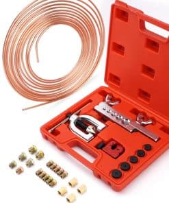 Racewill 25 ft 3/16 Kit de Línea de Freno Recubierta de