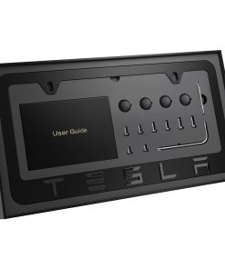 Marco de Placa de Matrícula Negro -ula Negro