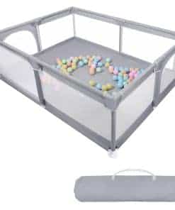 Corralito Extra Grande para Bebés y Niños Pequeños, 79"x59"