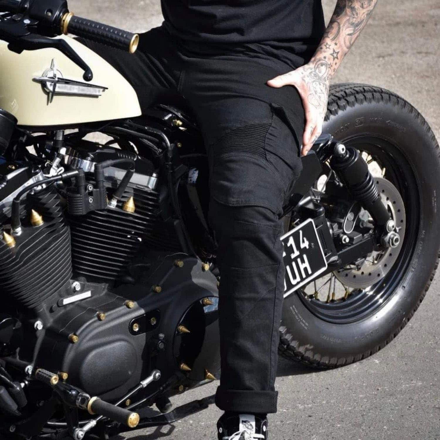 Pantalones de Moto Protectores NBT Clothing - Armadura CE - Imagen 10