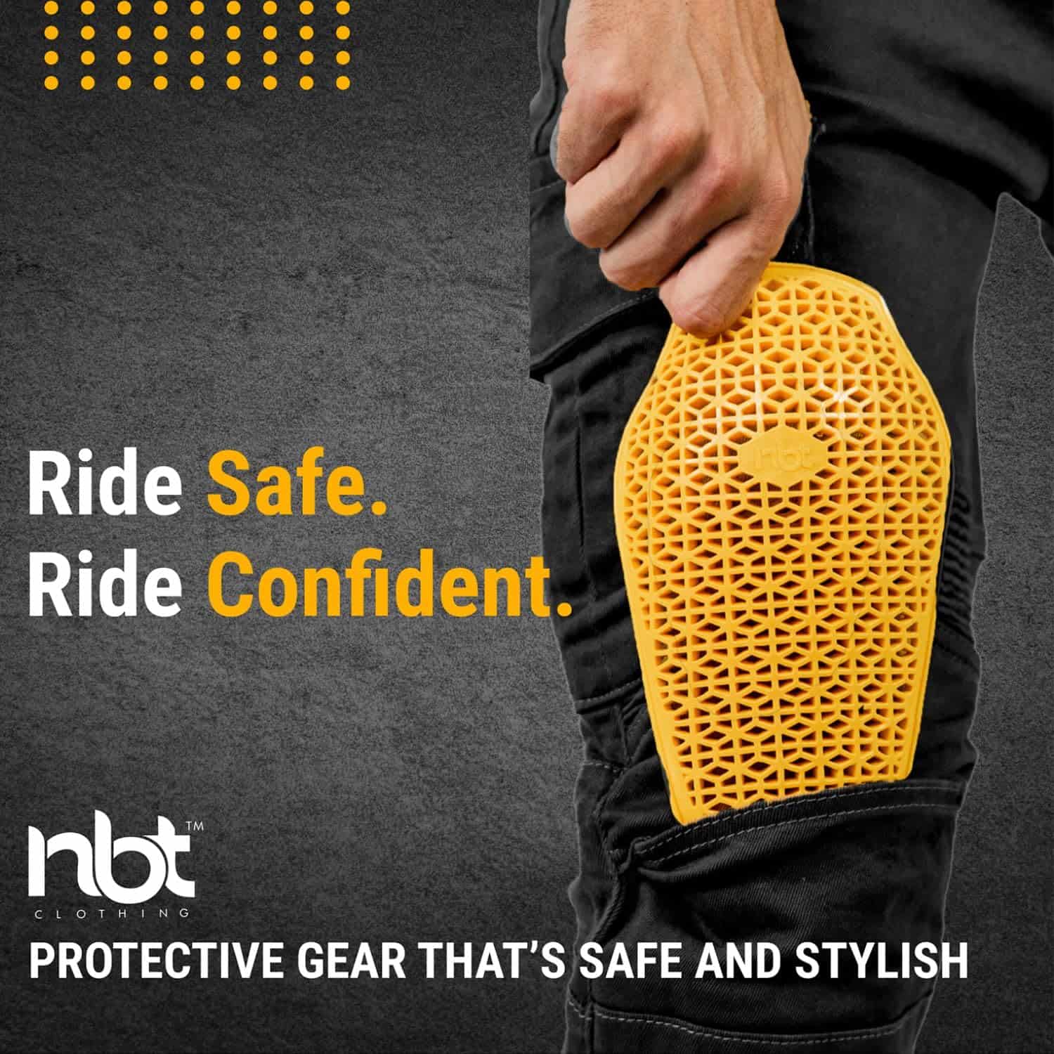 Pantalones de Moto Protectores NBT Clothing - Armadura CE - Imagen 8