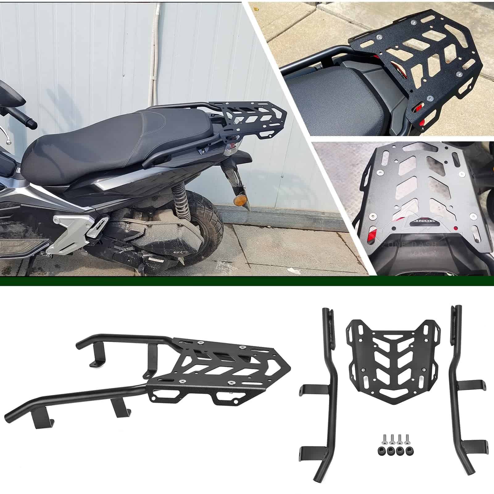 Bandeja de Equipaje Trasera para Motocicleta TAZGANTAX en