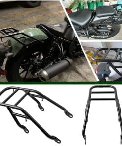 Portaequipajes trasero para motocicleta TAZGANTAX, Estante