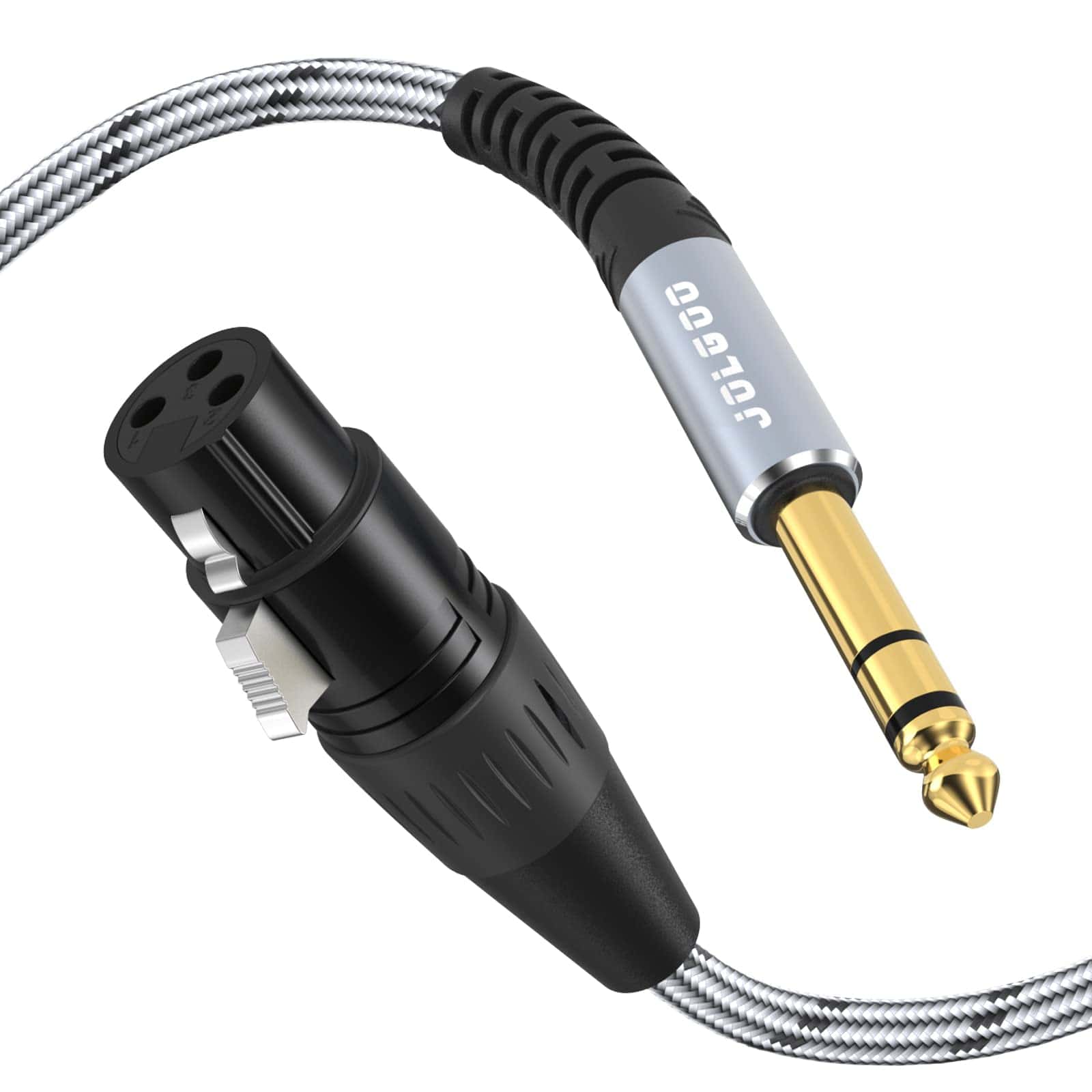 Cable de Interconexión Balanceado XLR Hembra a 1/4 Pulgadas