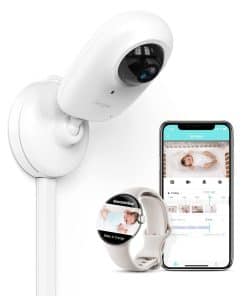 Monitor de Bebé Inteligente Simyke WiFi para Smartphone,