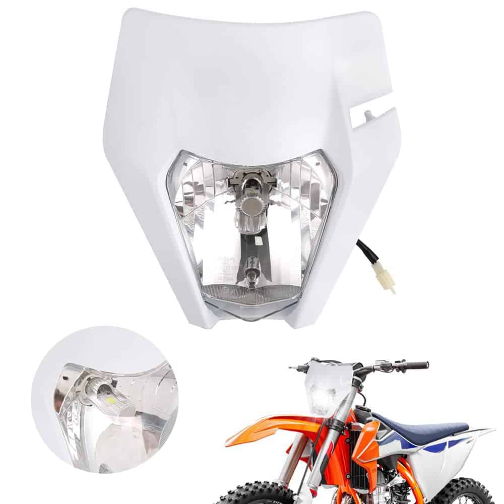 Faro LED para Motocicleta AnXin, Kit de Luz Delantera