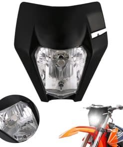 AnXin Faro LED para Motocicleta, Kit de Luz Delantera
