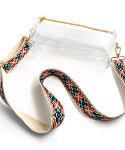 Bolso de estadio transparente Tech Candy In the Clear con