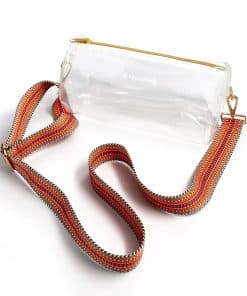 Bolso transparente Tech Candy In the Clear con correa de