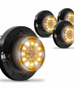 4pc SnakeEye III Luz Estroboscópica LED de 12W en