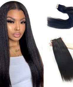 Extensiones de Cabello Adhesivas de Cinta Cabello Real