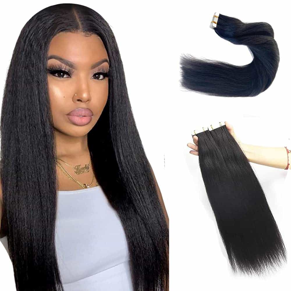 Extensiones de Cabello Adhesivas de Cinta Cabello Real