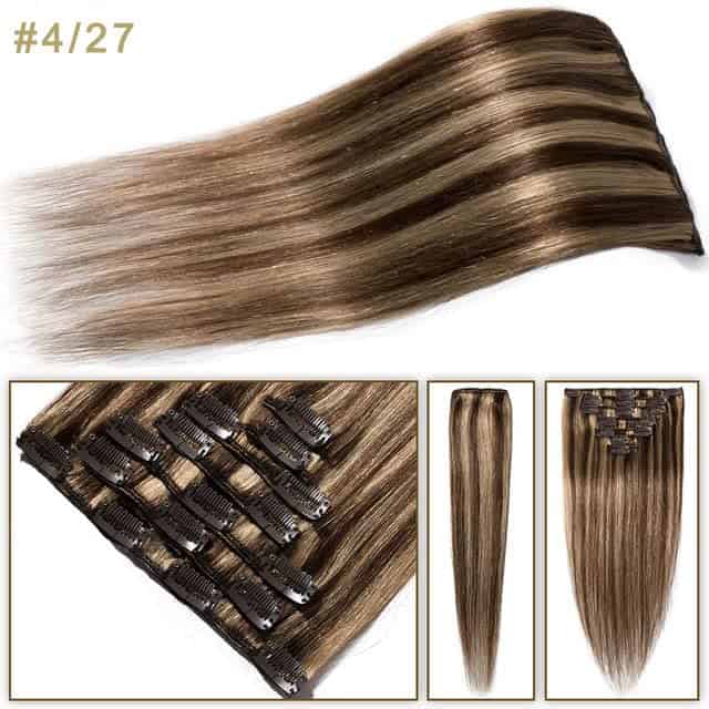 Extensiones de Cabello Clip en PARAHAIR, 100% Cabello - Imagen 4