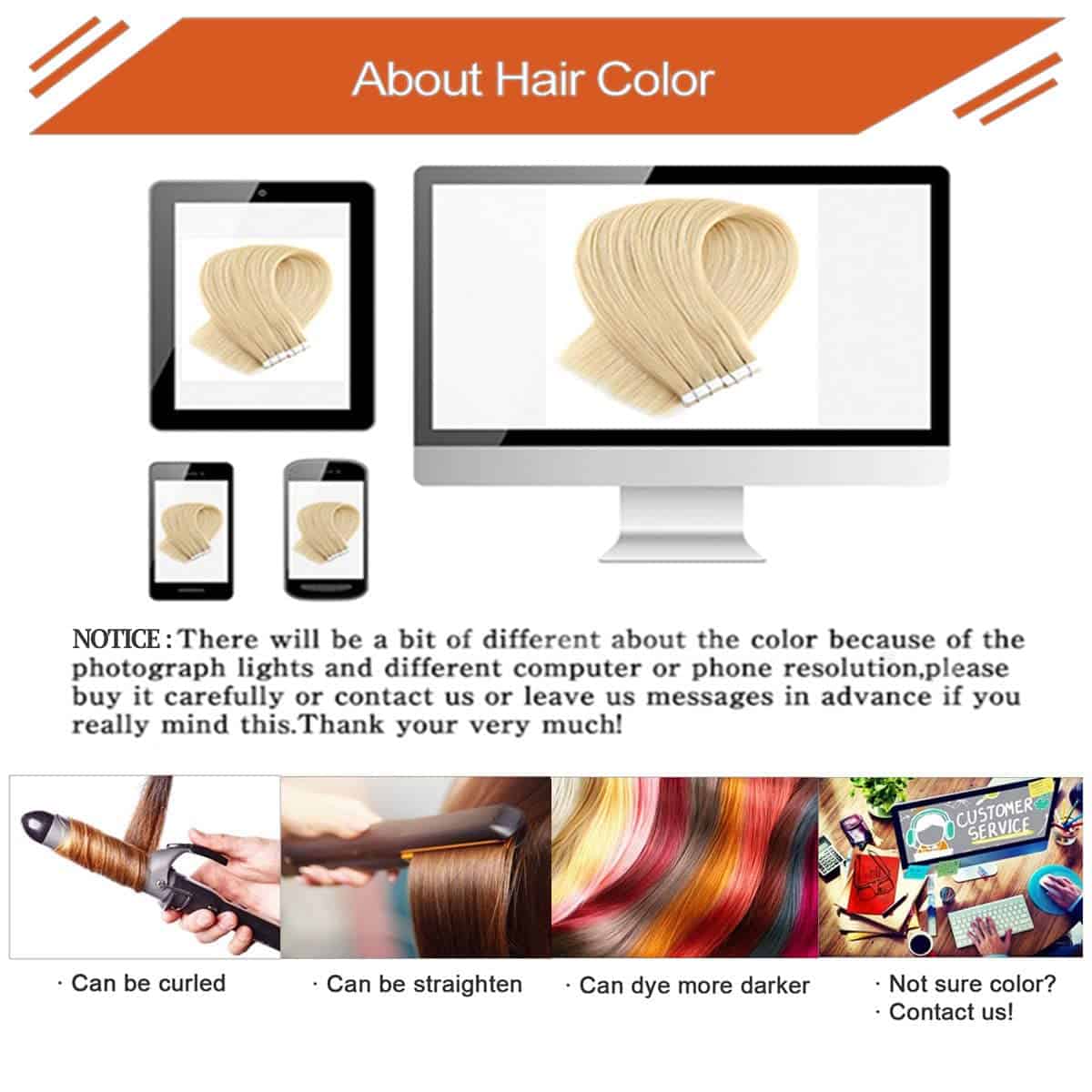 Extensiones de Cabello Clip en PARAHAIR, 100% Cabello - Imagen 7