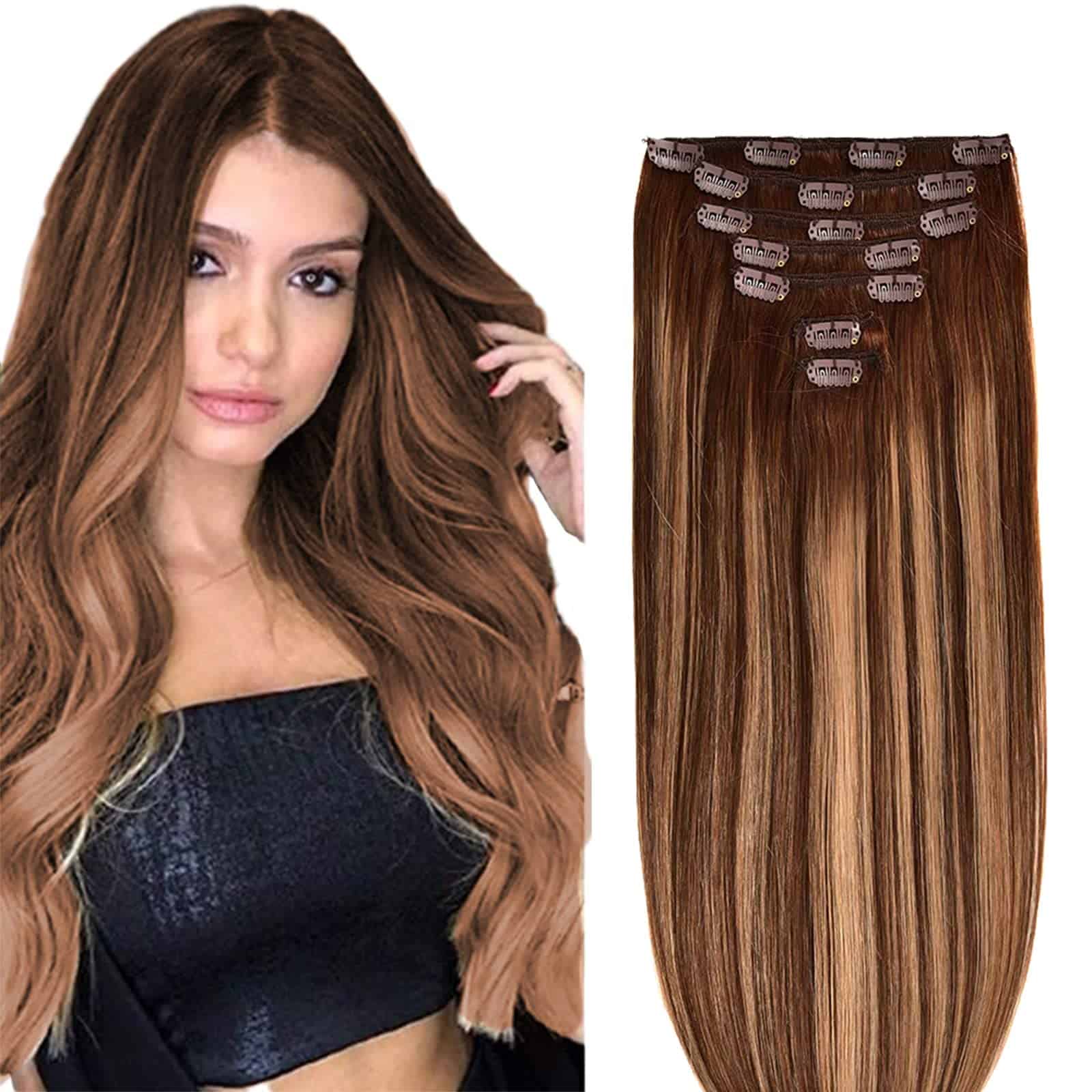 Extensiones de Cabello Clip en PARAHAIR, 100% Cabello