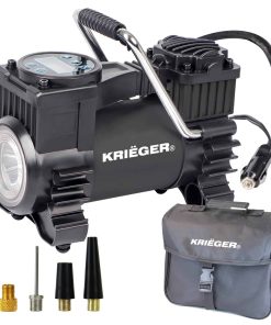 Inflador de neumáticos portátil K KRIEGER 12V DC Bomba de