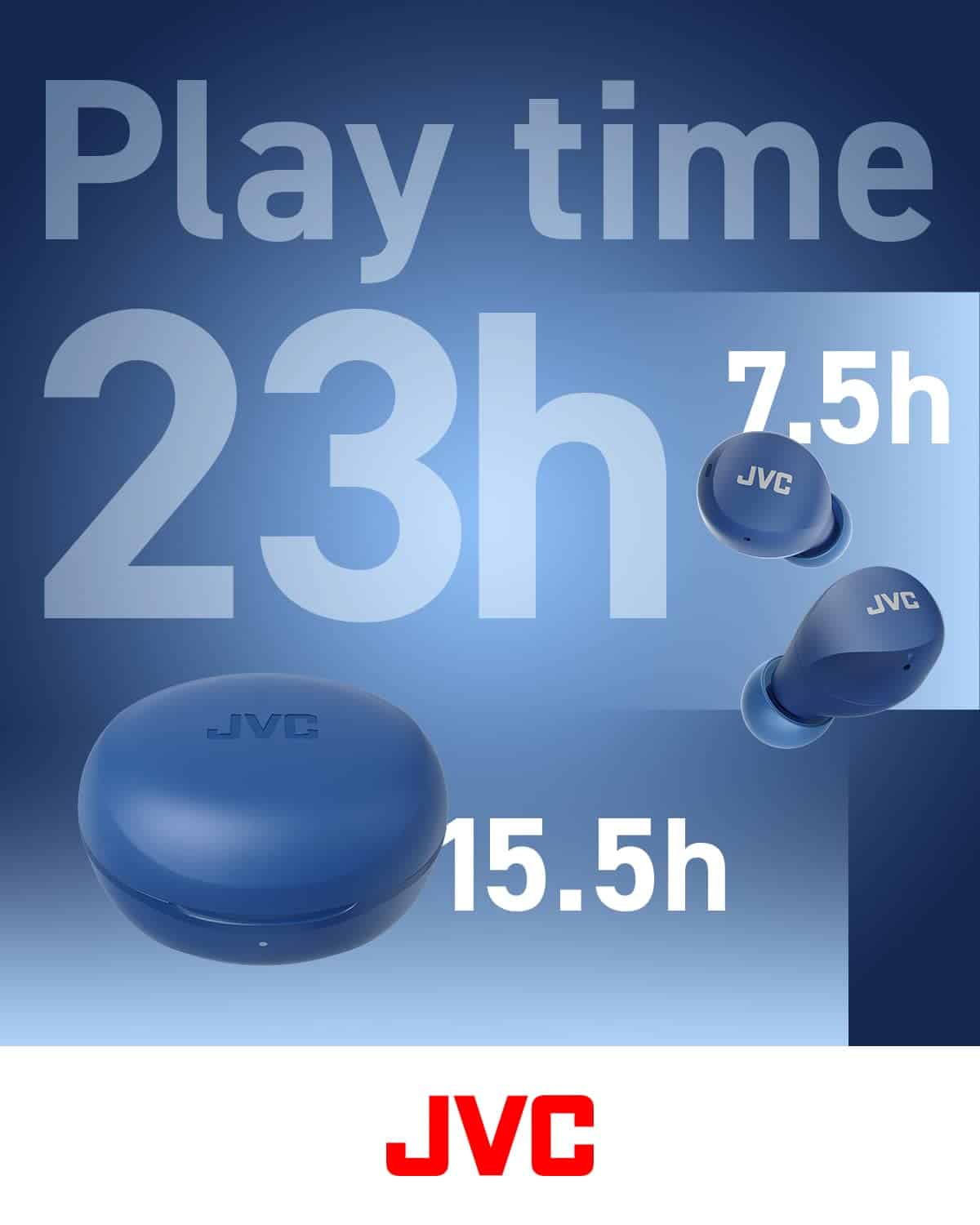 Audífonos Inalámbricos Verdaderos JVC Compactos y Livianos - Imagen 6