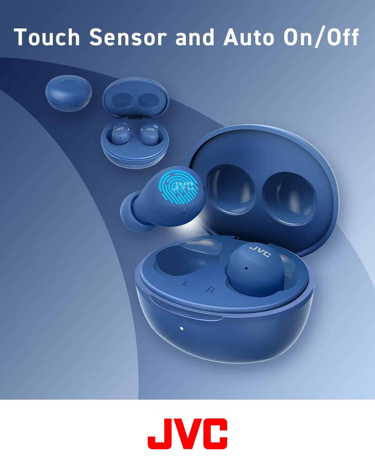 Audífonos Inalámbricos Verdaderos JVC Compactos y Livianos - Imagen 3
