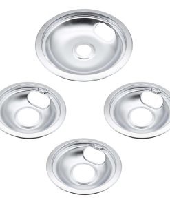 Sartenes de goteo cromado WB32X106 y WB32X107 de SupHomie -