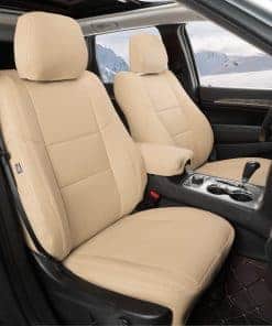 Cubiertas de Asiento de Coche Faux Leather Full Set para