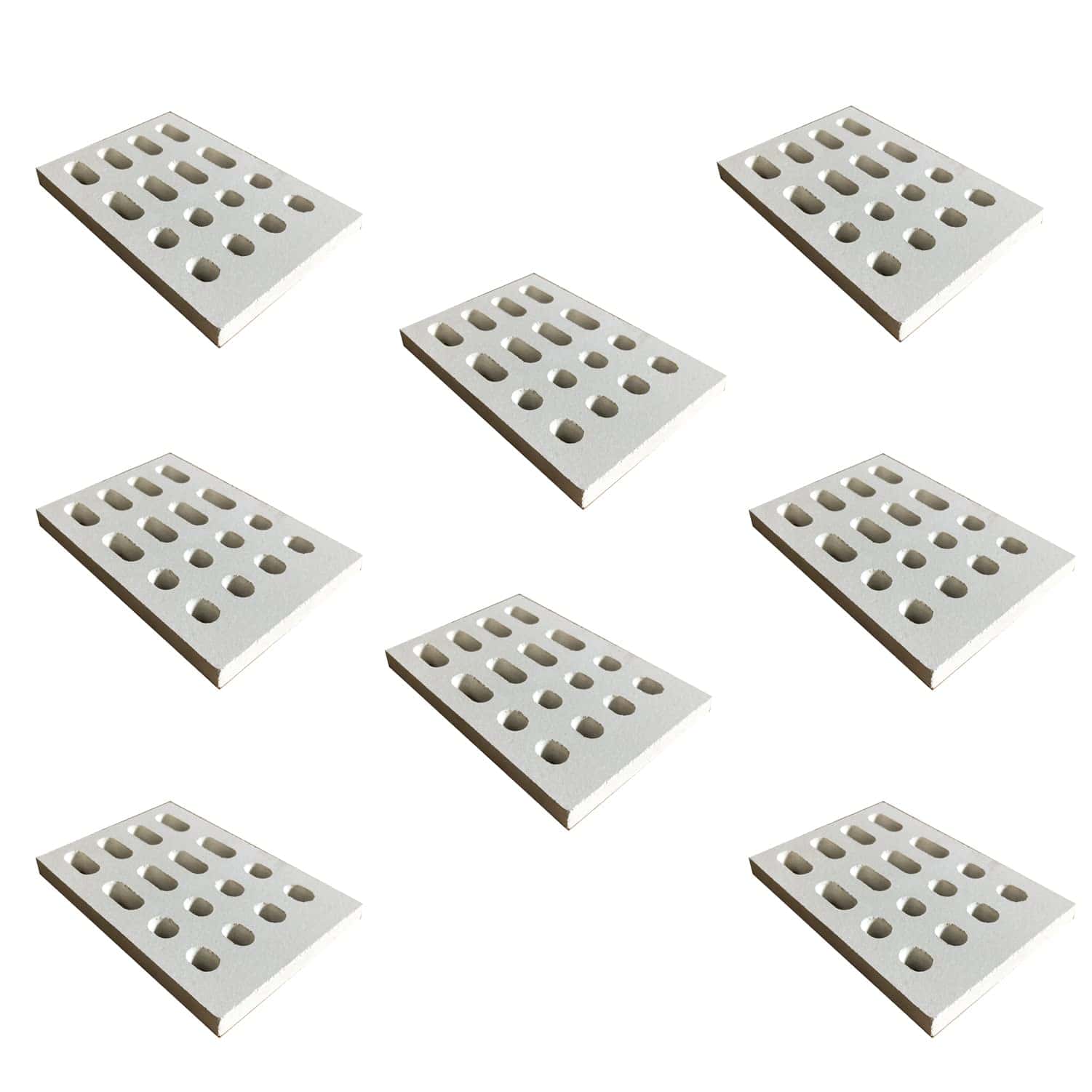 Cmanzhi CG77 (Paquete de 8) Ladrillos de Cerámica Flame