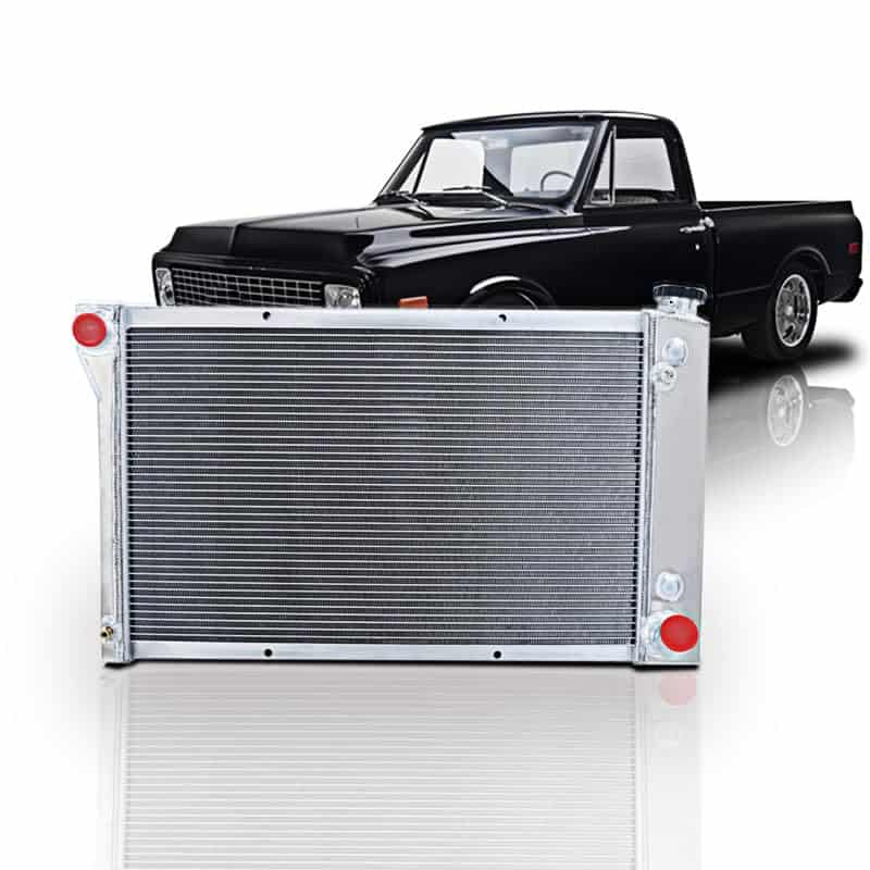 Radiador de aluminio de 3 filas Tepilauda para camioneta