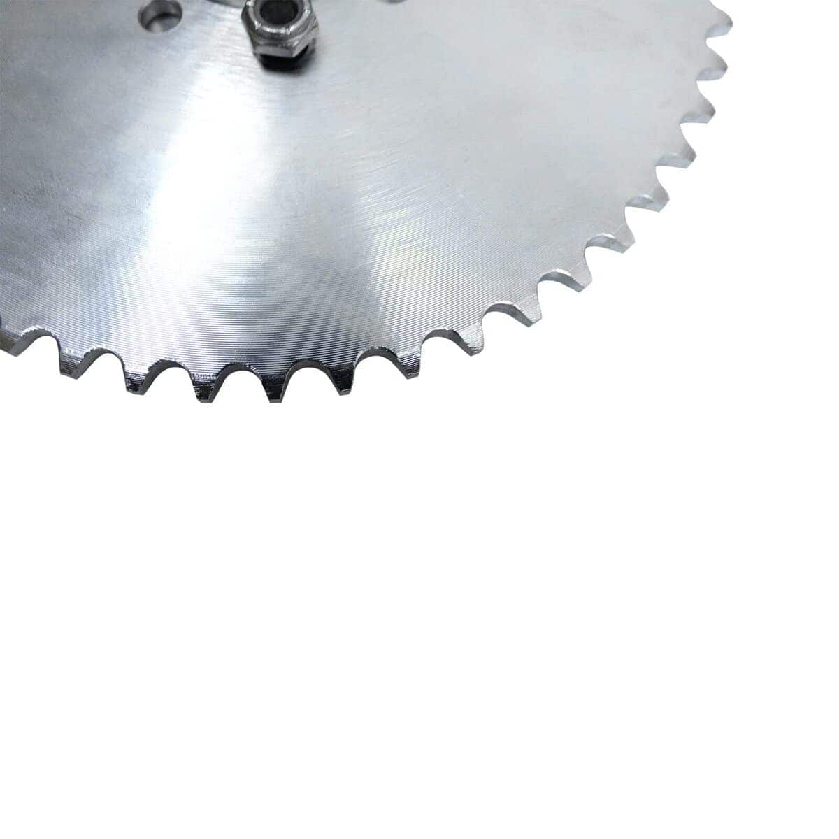 Corona y Buje de 54 Dientes para Cadena 40/41/420 en Ejes - Imagen 6