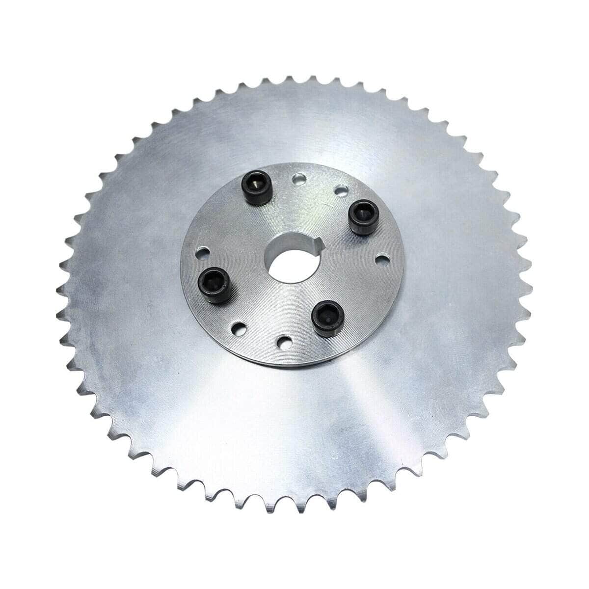 Corona y Buje de 54 Dientes para Cadena 40/41/420 en Ejes - Imagen 3