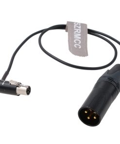 Cable SZRMCC XLR Mini XLR de Ángulo Recto de 5 Pines Hembra