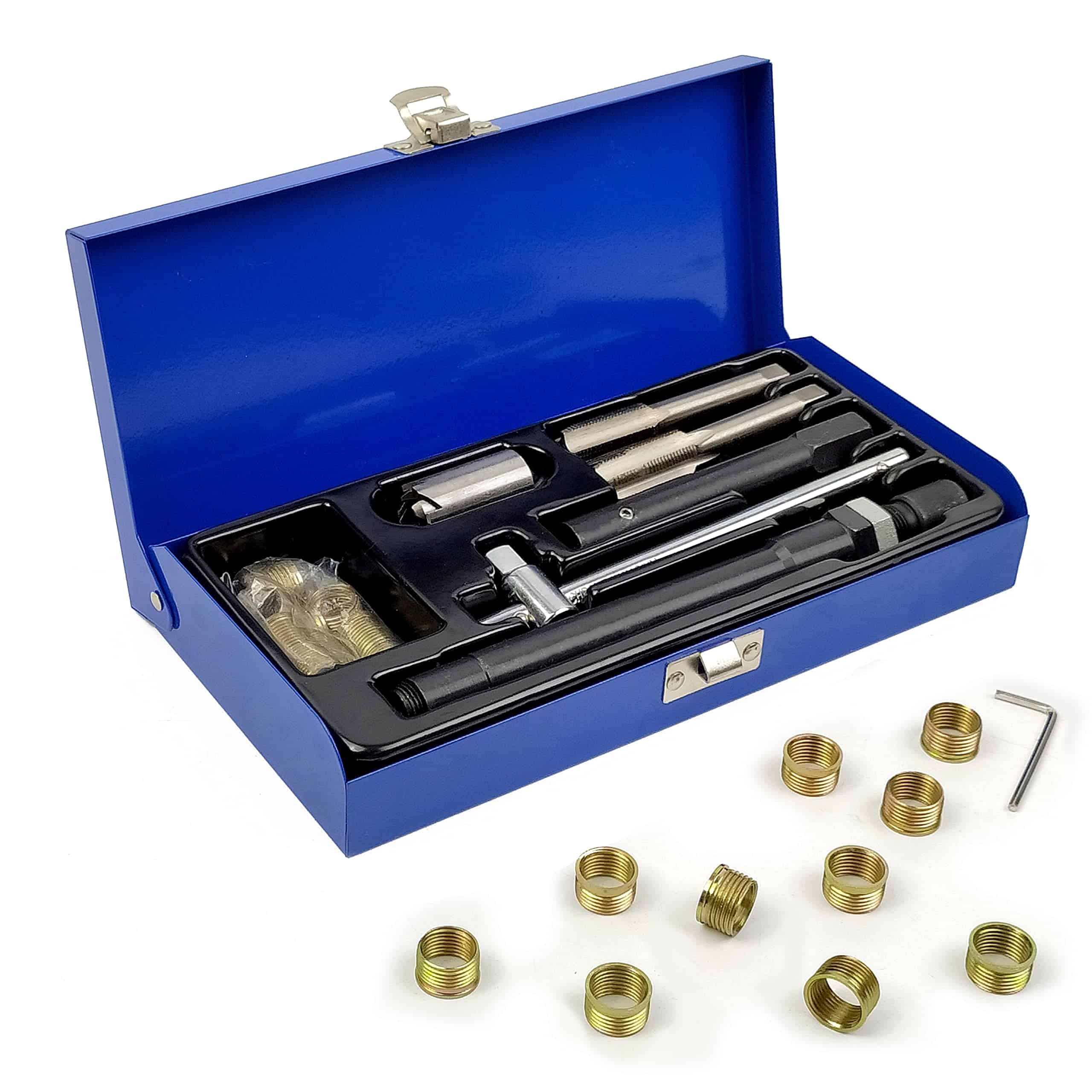 Kit de Reparación de Roscas de Bujías SENNMONN M14x1.25,